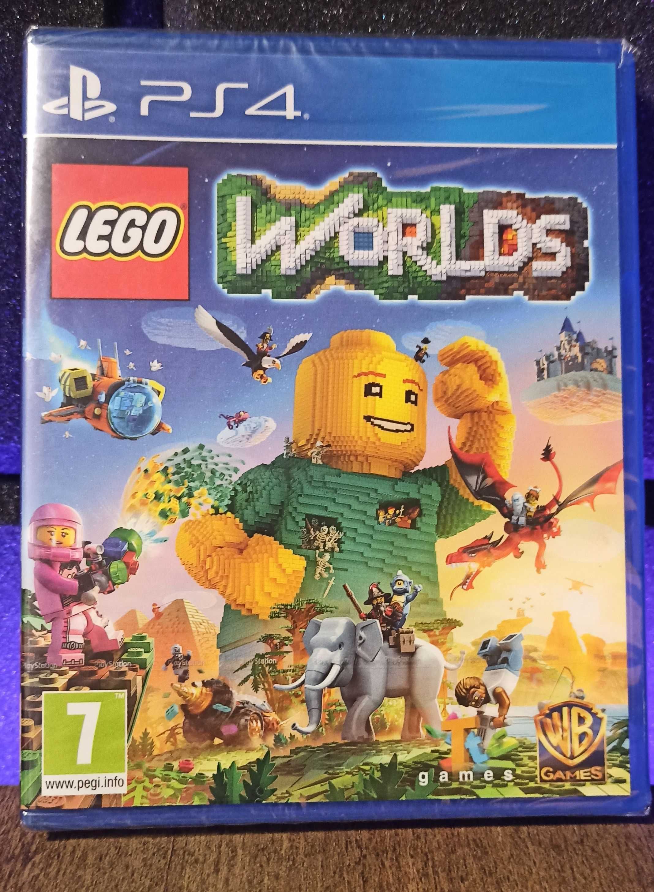 LEGO Worlds PS4 / PS5 PL gra dla dzieci w stylu Minecraft