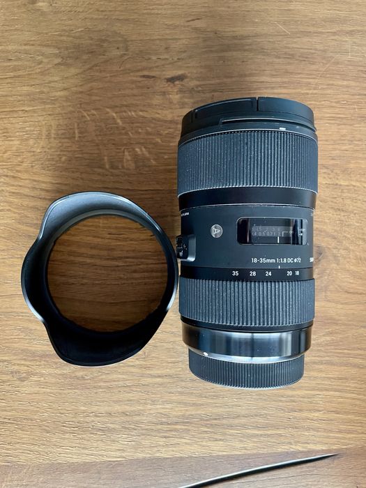 Sigma Art 18-35 f1.8 para canon EF