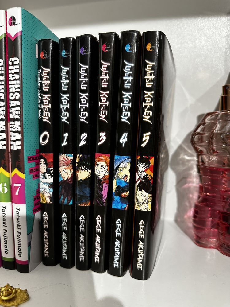 Zestaw mang jujutsu kaisen tomy 0-5