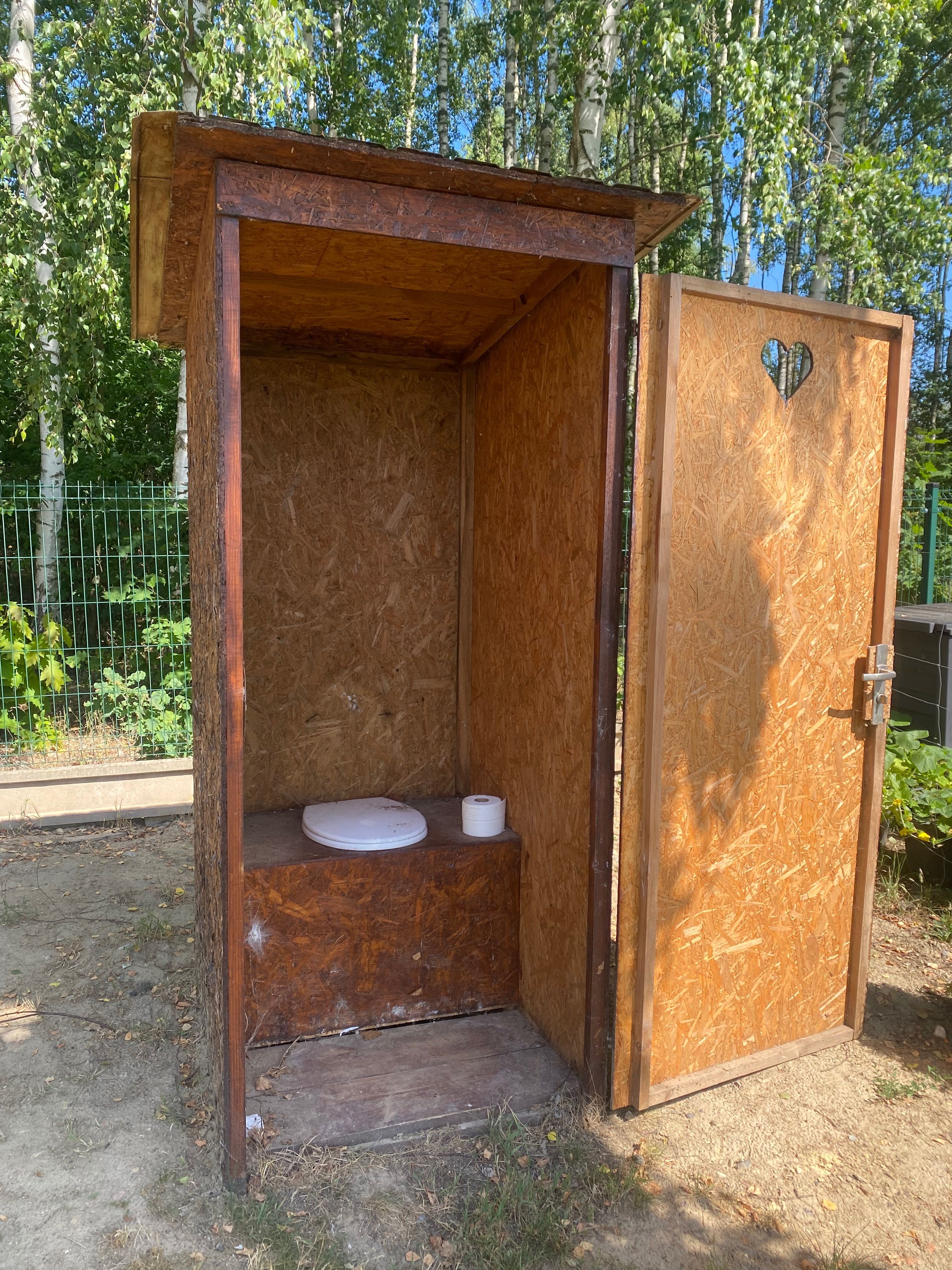 WC ,wychodek na budowę