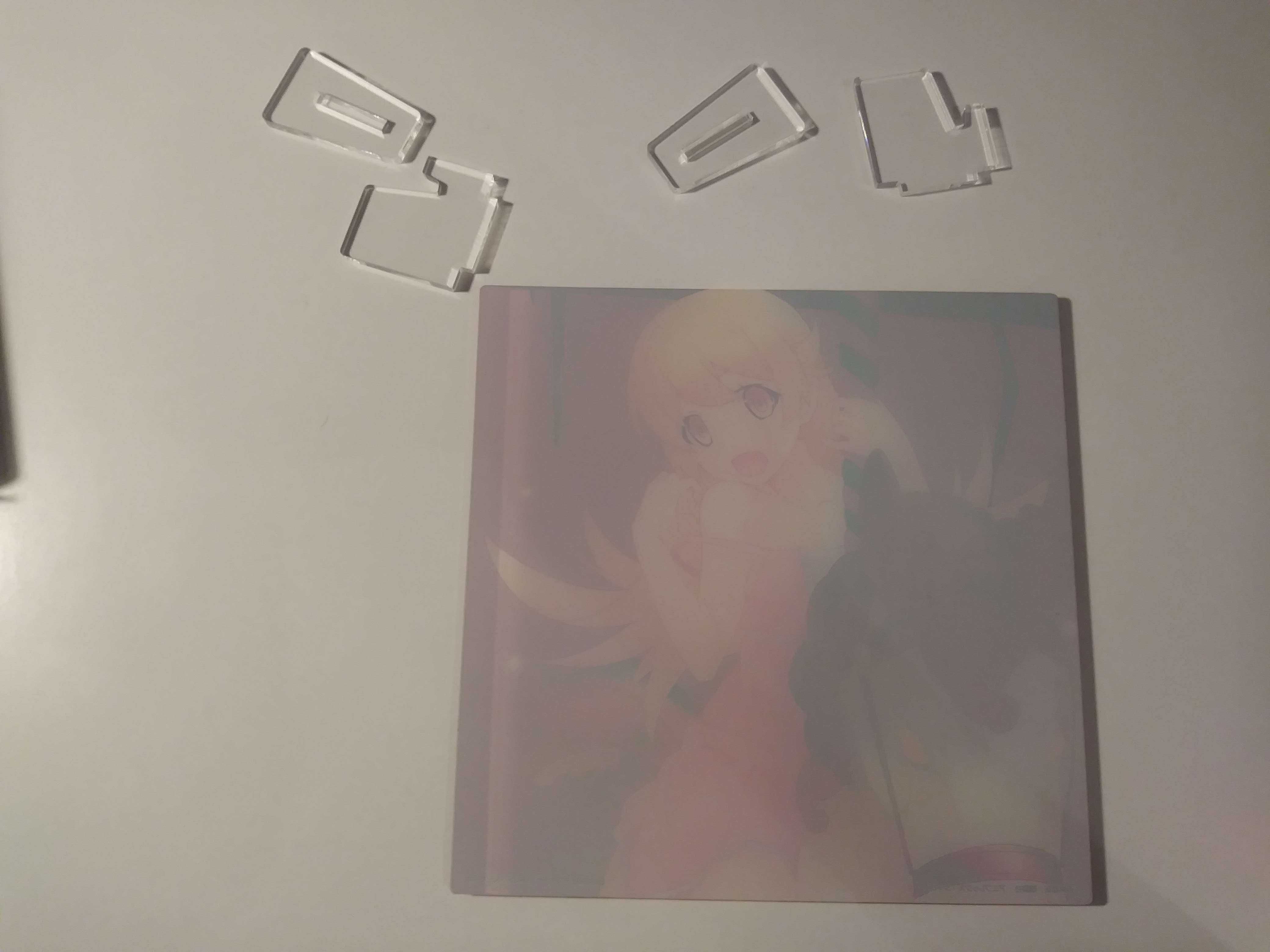 Shinobu Oshino acrylic plate - obrazek anime Kuji Banpresto Monogatari