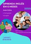 Aprenda Inglês em 6 meses (aulas online)