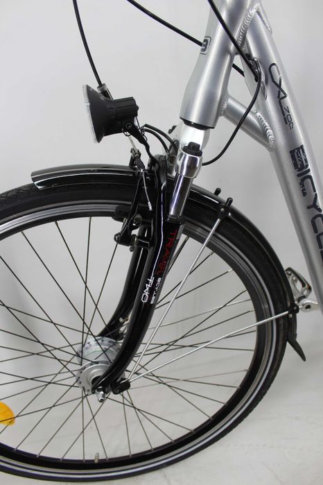 Aluminiowy rower damski BICYCLES koła 28 8 biegów NEXUS