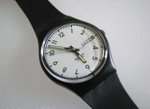 Lote RARO de 2 Swatch 1991-92/"Fixing"+"Classic Three"/como NOVOS