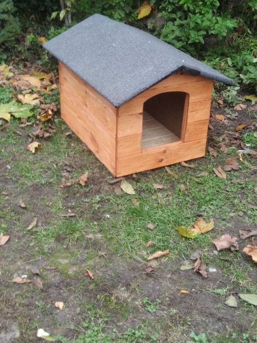 Buda dla psa lub kota Ocieplana