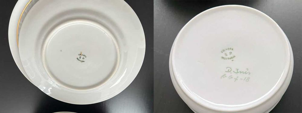 Serviço de jantar SP Coimbra (70 peças) - NOVO / SEM USO