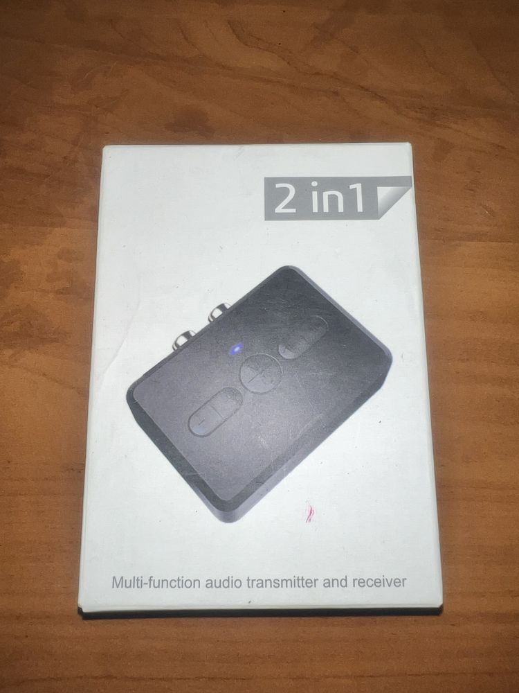 2 w 1  Wielofunkcyjny nadajnik i odbiornik audio