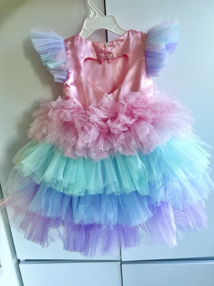 Платье на 1 годик для принцессы
