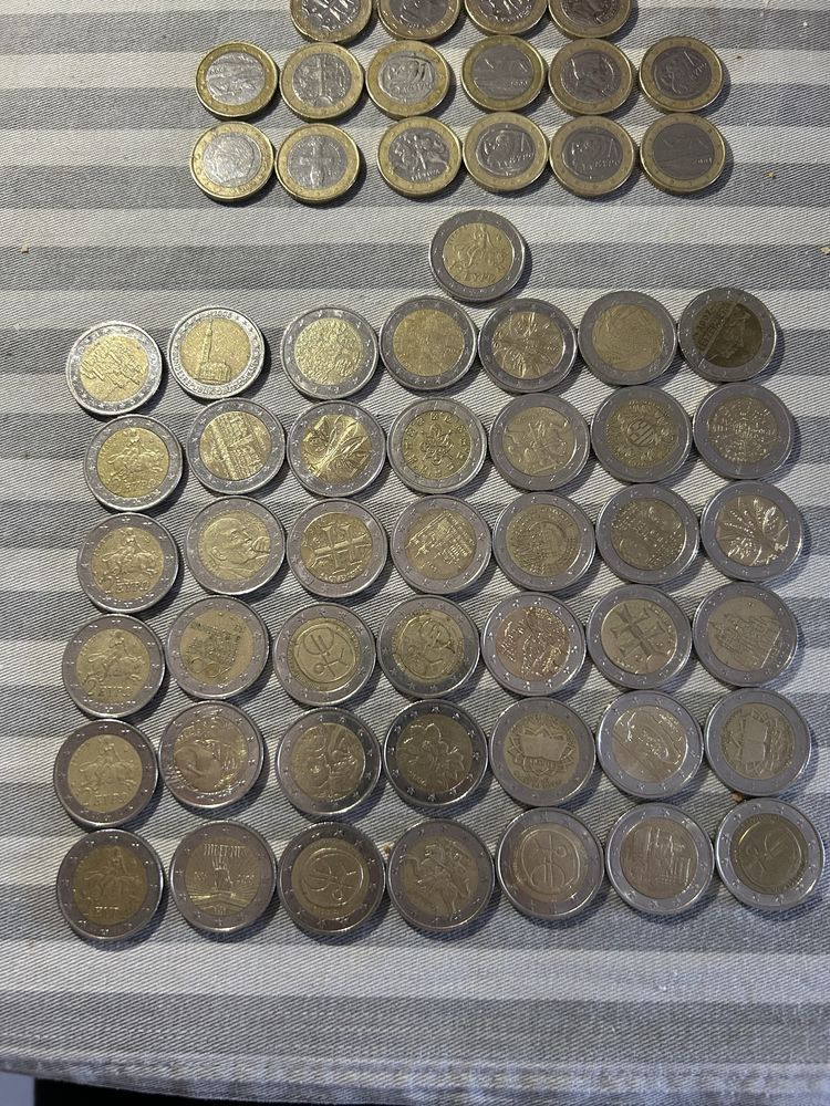 Moedas raras e comemorativas