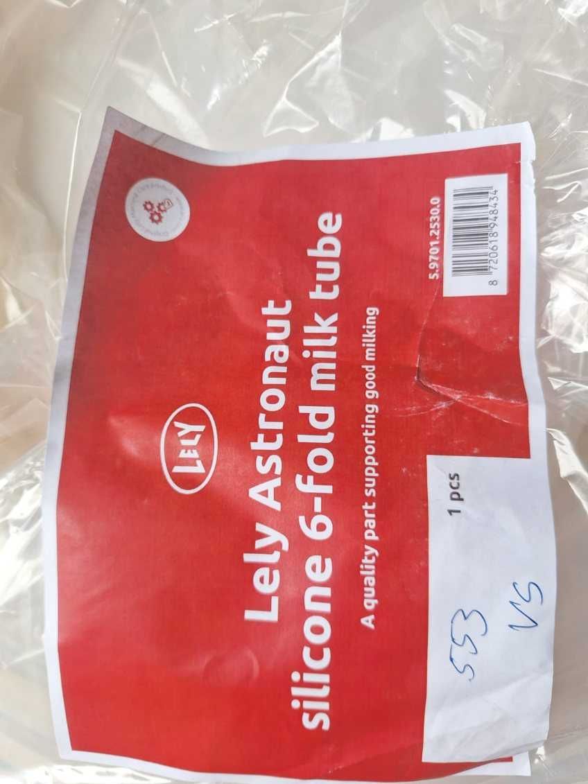 Wąż  przewód mleczny  Lely Astronaut silicone 6-fold milk tube