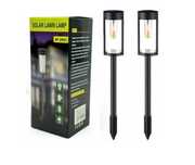 2 szt Lampa Solarna Zewnętrzna Ogrodowa Solarna 50cm Wodoodporna