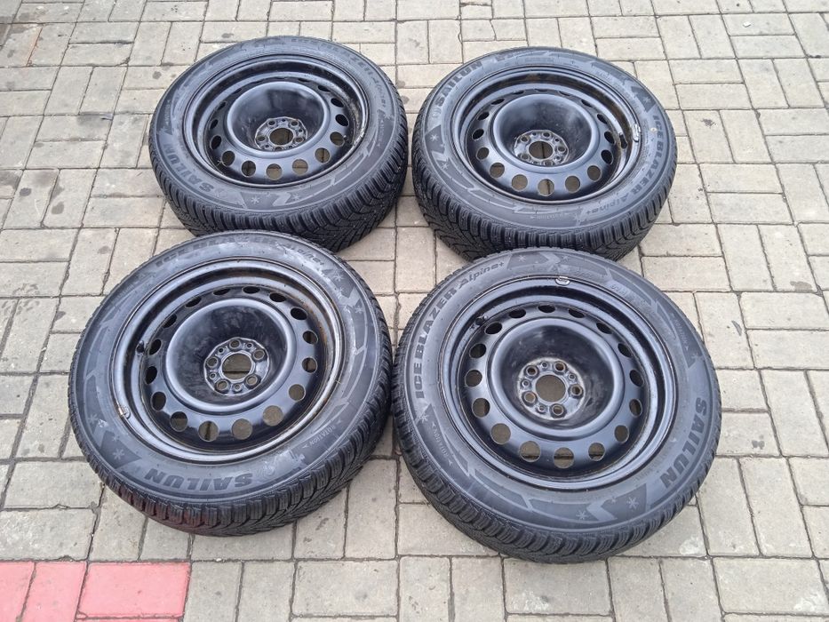 Felgi Koła Zima Stalowe 16 5x98 Fiat Tipo Doblo Komplet Jasło