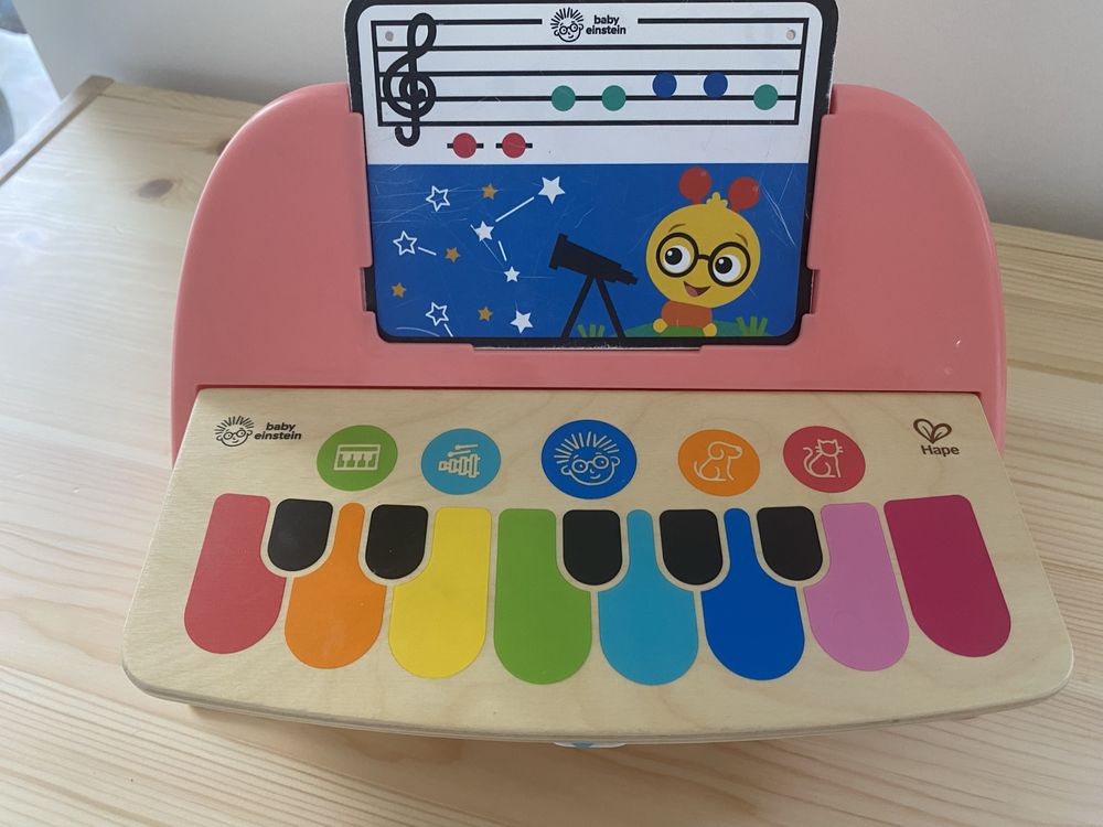 Pianino dla dzieci Baby einstein rozowe