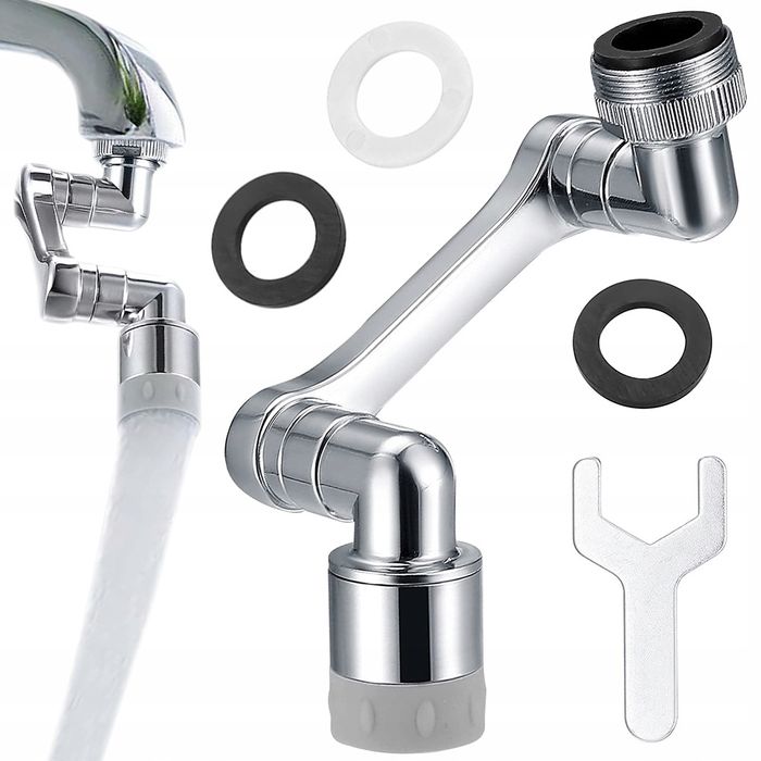 360 stopni Obrotowy Aerator Kranu Przedłużacz
