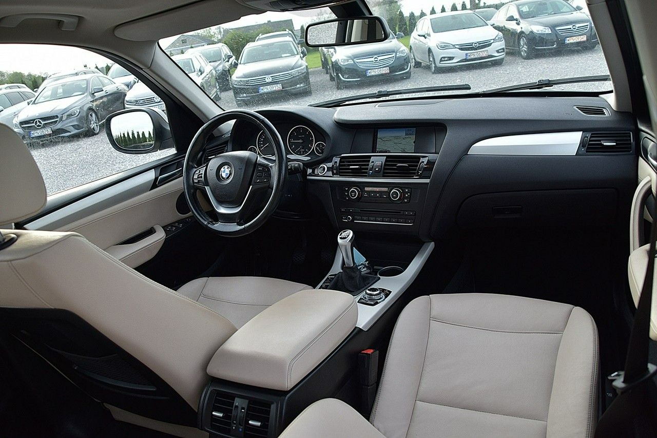 BMW X3 2.0D 184Km xDrive Skóra Panorama Gwarancja