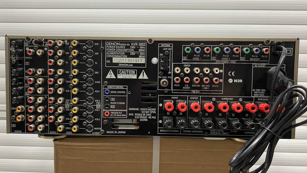 Ресивер 7.1 DENON AVR 3803 Dinamic power 240W x 2 CH ( 2 Ohm )