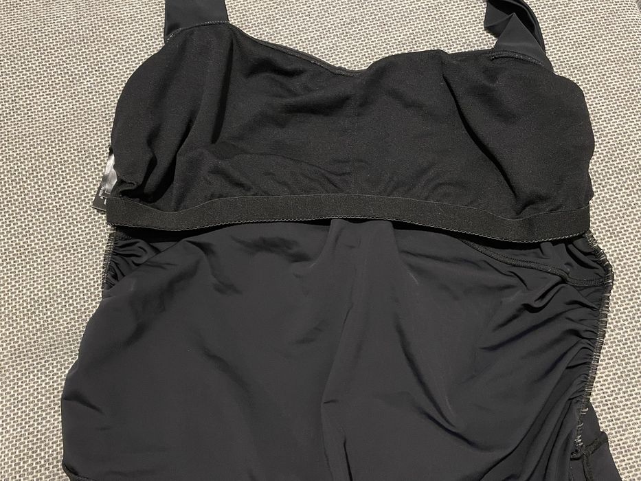 Жіночий купальник купальний костюм батал шортиками