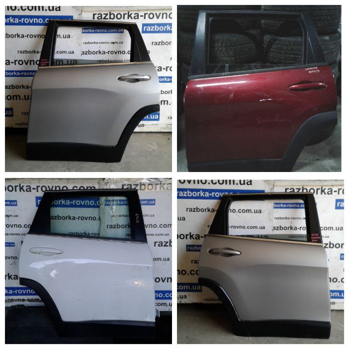 Дверь задняя левая правая Jeep Cherokee 2014-2020г Джип Черокки
