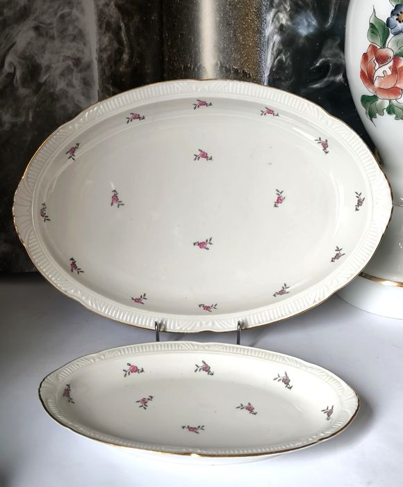Serwis obiadowy Chodzież Szczecin róże piękna stara porcelana