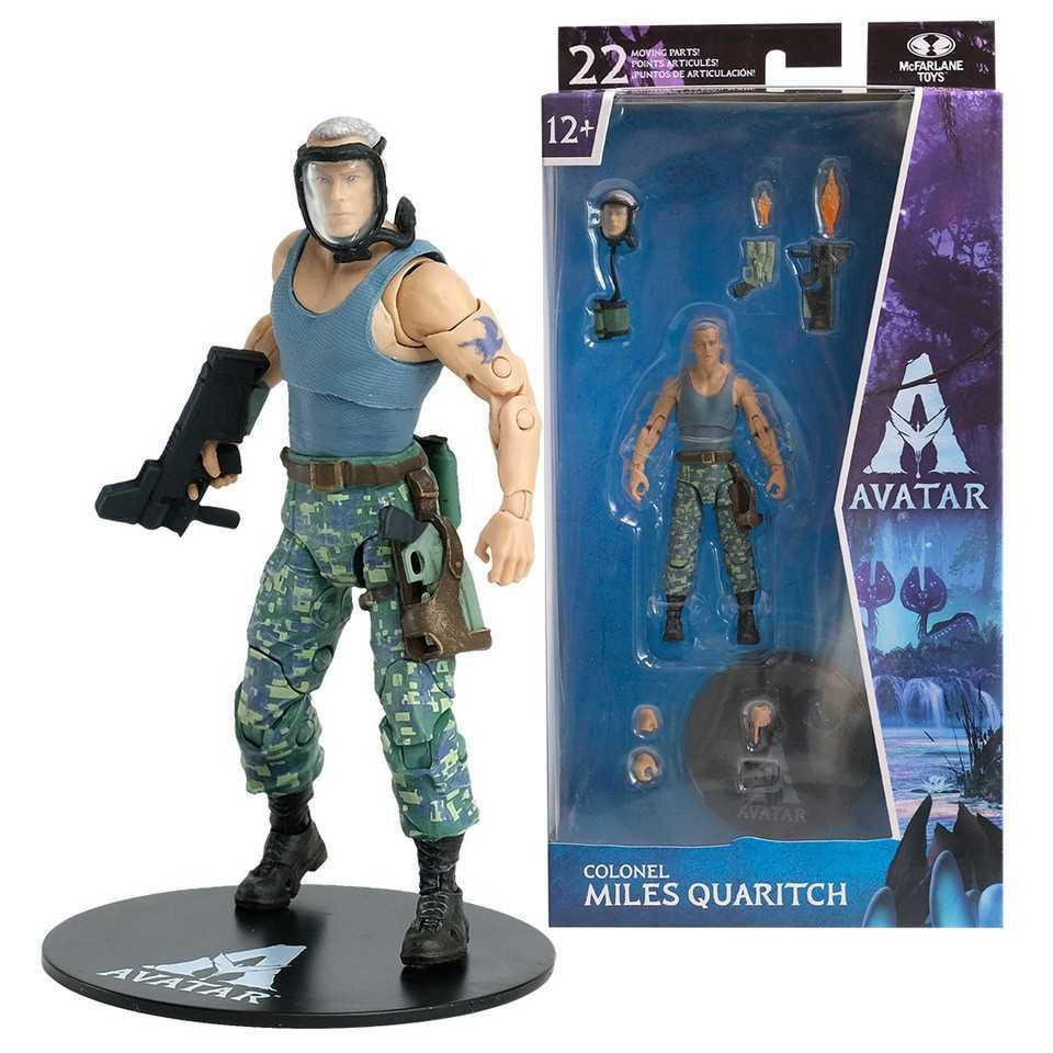 Фігурка Полковник Куоритч Avatar Colonel Miles Quaritch McFarlane 10см