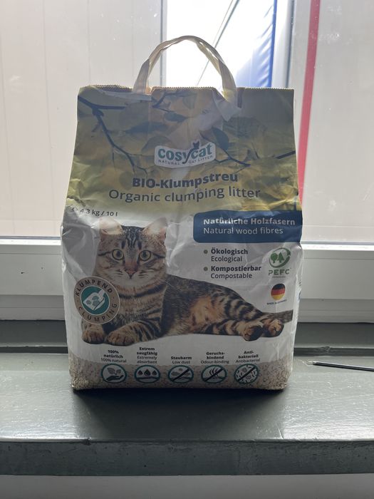 Bio żwirek dla kota niemiecki 4,5 kg