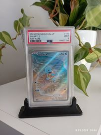 Karta Pokemon. Squirtle Art Rare #170. PSA 9 Mint.