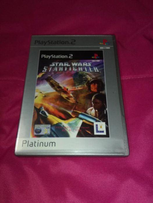 Jogo Star Wars Starfighter para PS2