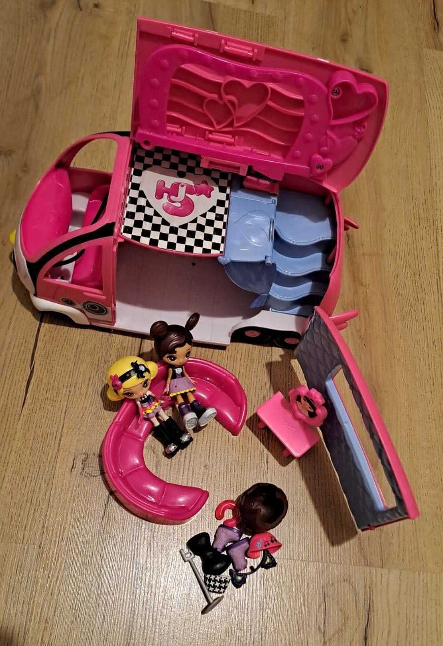 Ігровий набір Kuu Kuu Harajuku, Mattel, США: авто, 2 ляльки, аксесуари