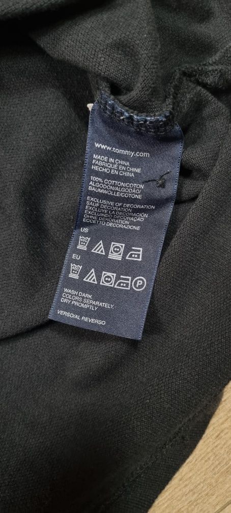 Koszulka polo męska Tommy Hilfiger, polówka, TH, logo, premium