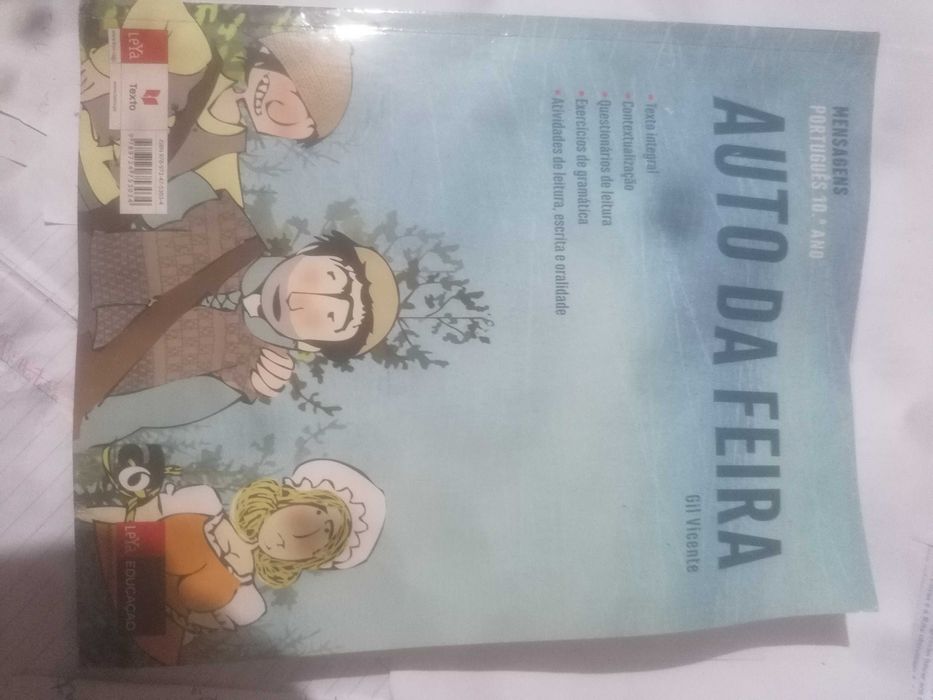 Livro de Português "Mensagens" 10º Ano
