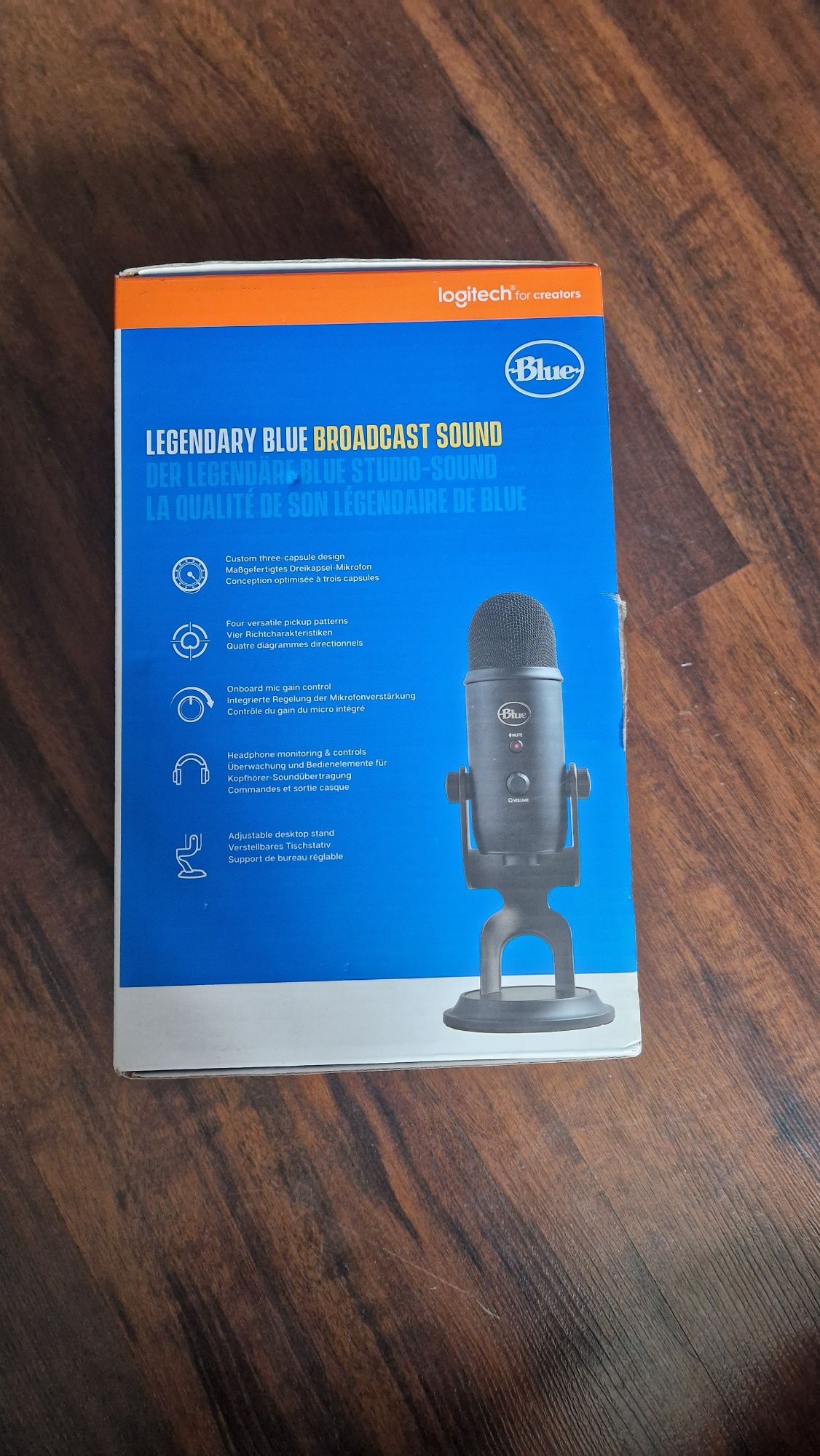 Mikrofon Blue Yeti Black edition