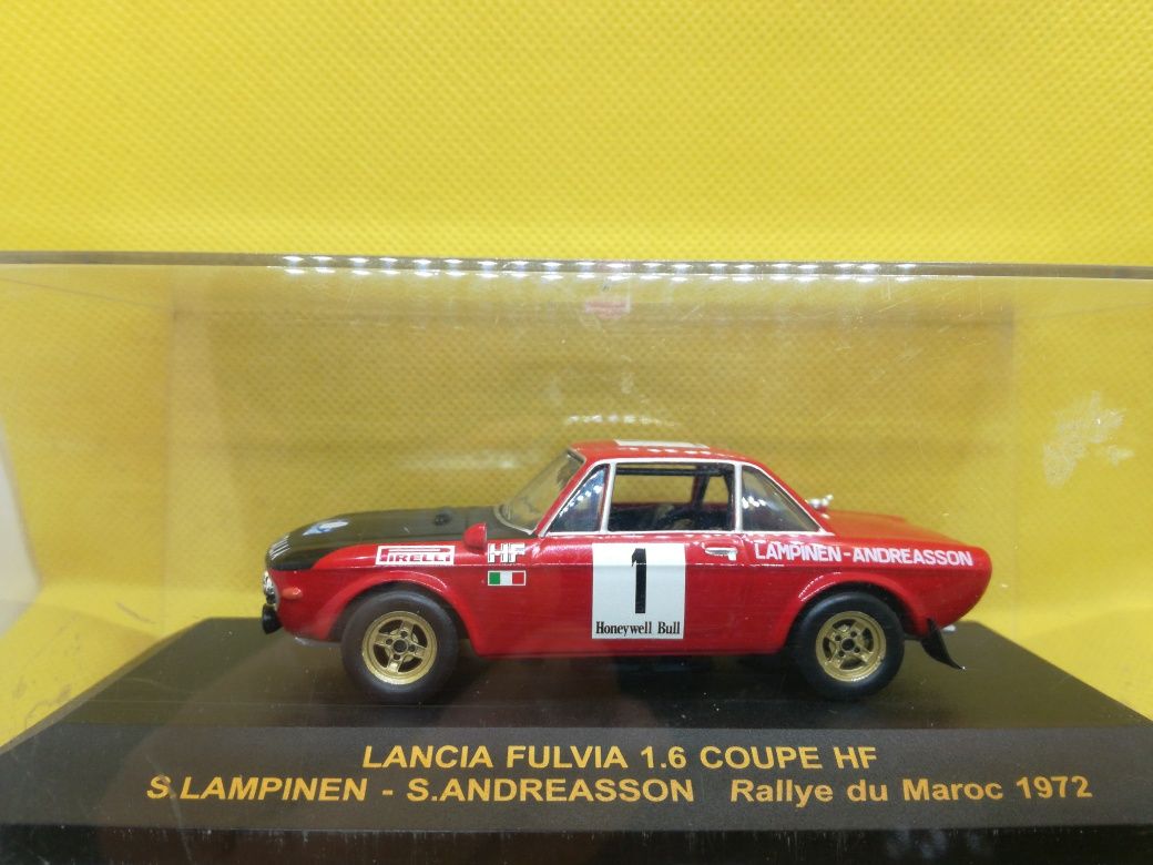 N.71 Miniaturas 1/43 Lancia de Rally 8 Modelos diferentes