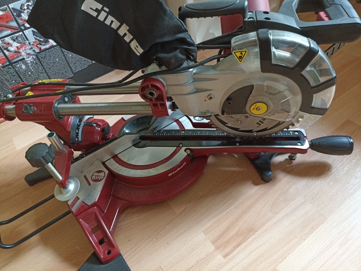 Торцовочная пила Einhell TC-SM 2131 DUAL с протяжкой
