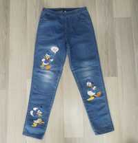 Джинсы,джинсовые лосины Disney,с героями мультфильма 116-122
