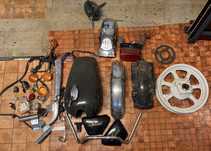 Yamaha XS400 Specjal 1982 części, bak,kierownica,lampa,felga,nadkola