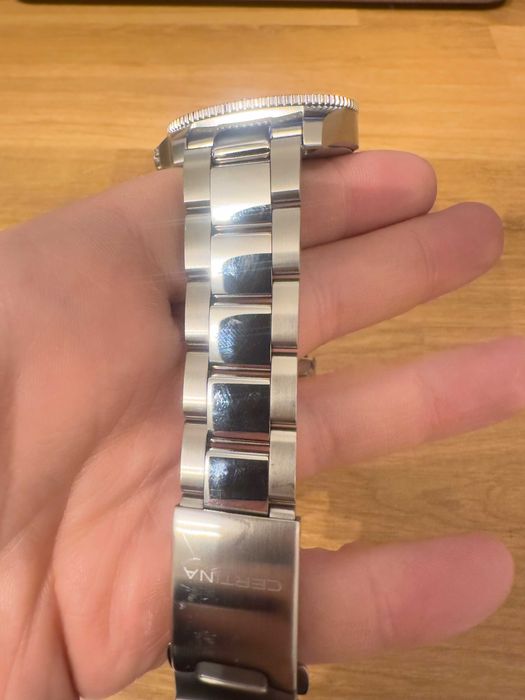 Certina DS Action Diver 300m- zielony, jak nowy! GW + pasek, pudełko