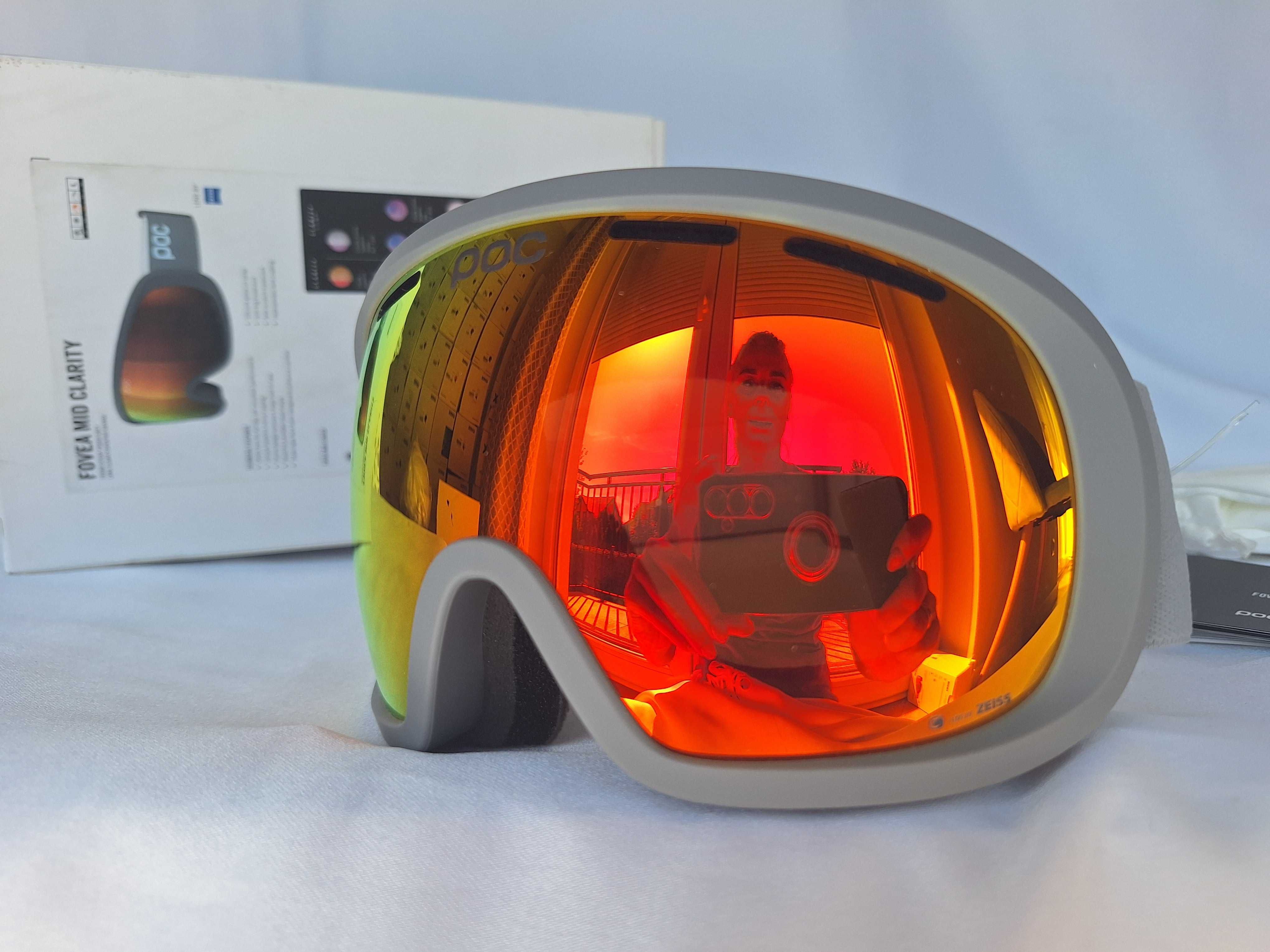 Gogle narciarskie Poc Fovea Mid Clarity Pegasi Grey S2
