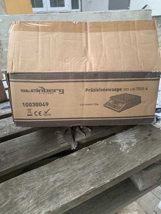 Ваги лабораторні – 7500 г / 0,1 г Steinberg SBS-LW-7500A СКЛАД ТОРГ