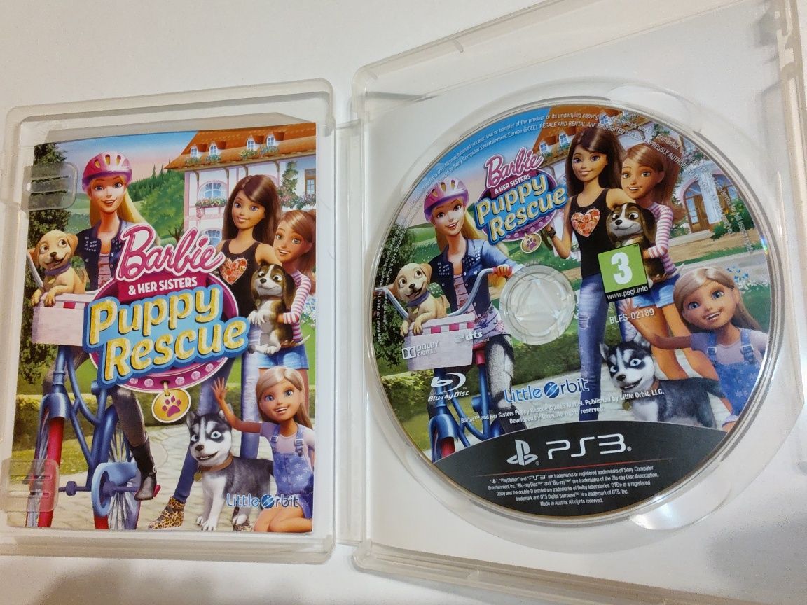 Barbie and her sisters Puppy Rescue na Sony PlayStation 3 ps3