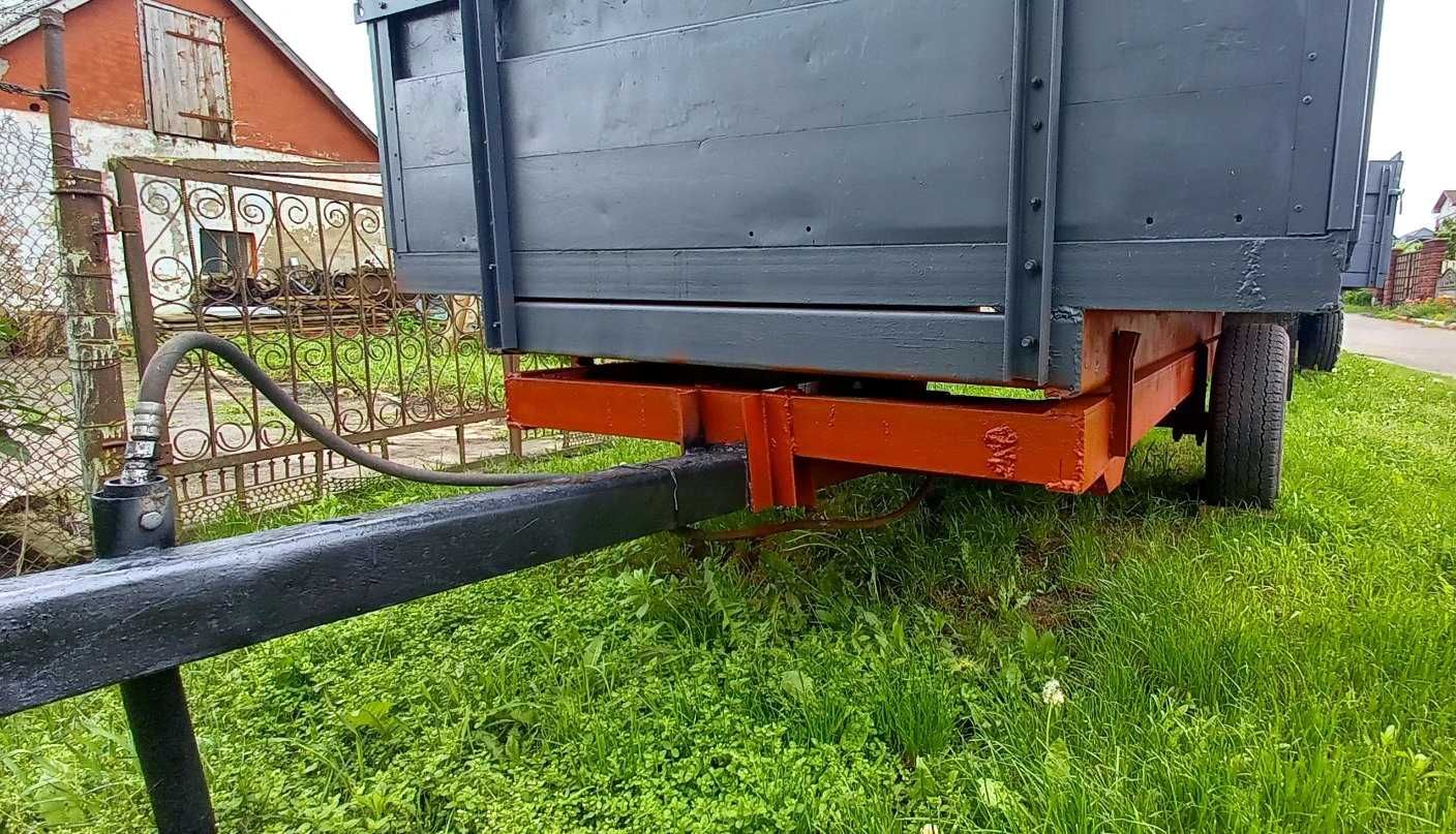 Продам міцний прицеп Самоскид. 300х210 см. 5-6 Тон. Борти Алюміній.