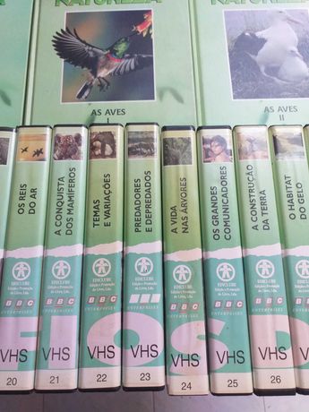 Coleção VHS e Livros