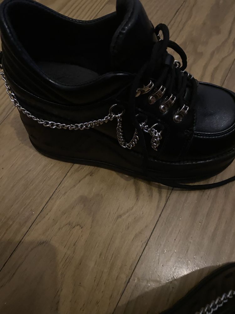 botas plataforma.