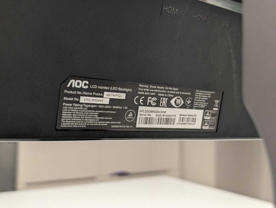 Monitor AOC  Q2790PQU