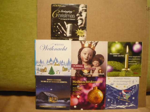 Super tani zestaw płyt CD niemieckie kolędy.Zobacz moją ofertę.