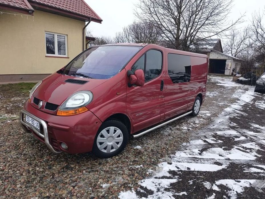 Opel Vivaro  Lift, Long, długi, brygadówka, dubel kabina.  6-osobowy, nie trafic