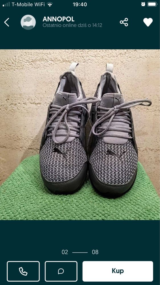 Buty do biegania Puma Leader r40,5 Stan bardzo dobry