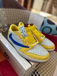 Nike Air Jordan 1 Low Retro SP OG x Travis Scott “Canary”