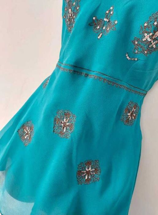 Sara Kelly vintage asymetryczny top 12