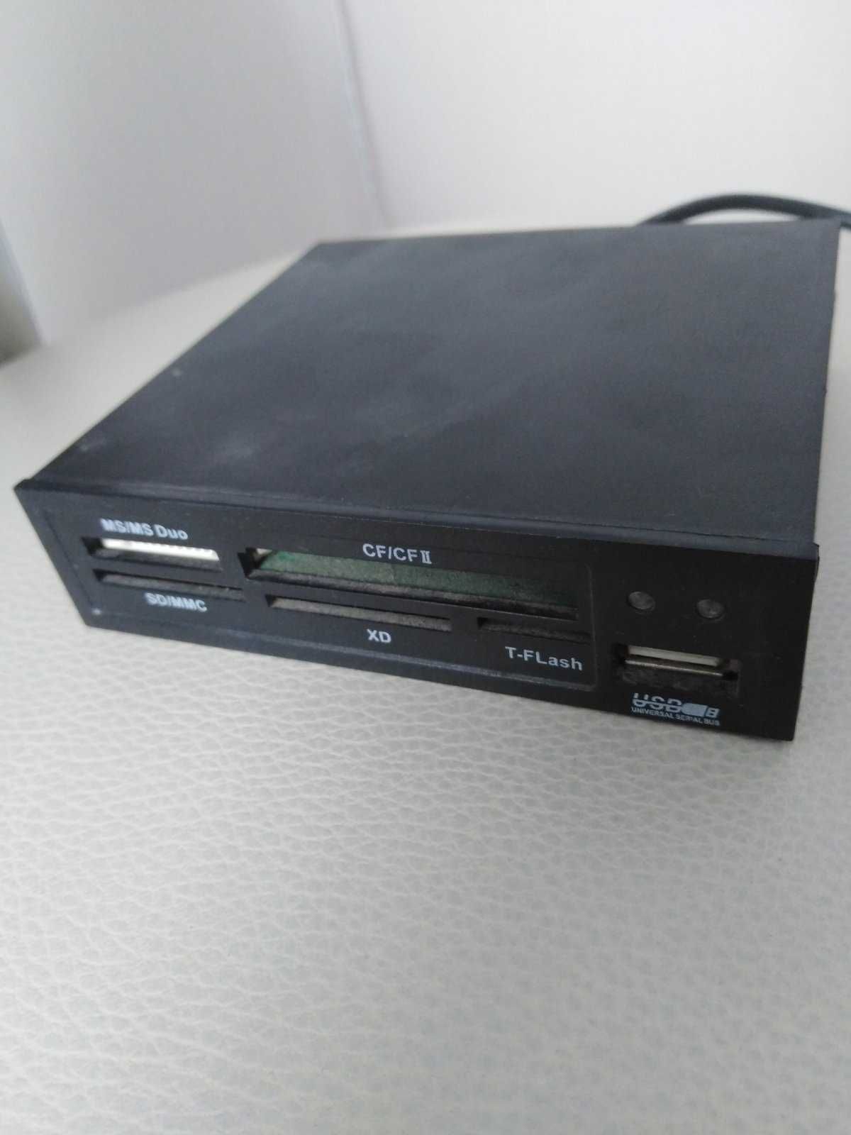 Внутрішній Card reader для карт SD/MMC, CF/MD, SM, MS/MSpro