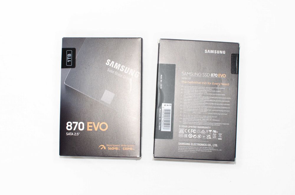 samsung ssd870 EVO 1ТБ.